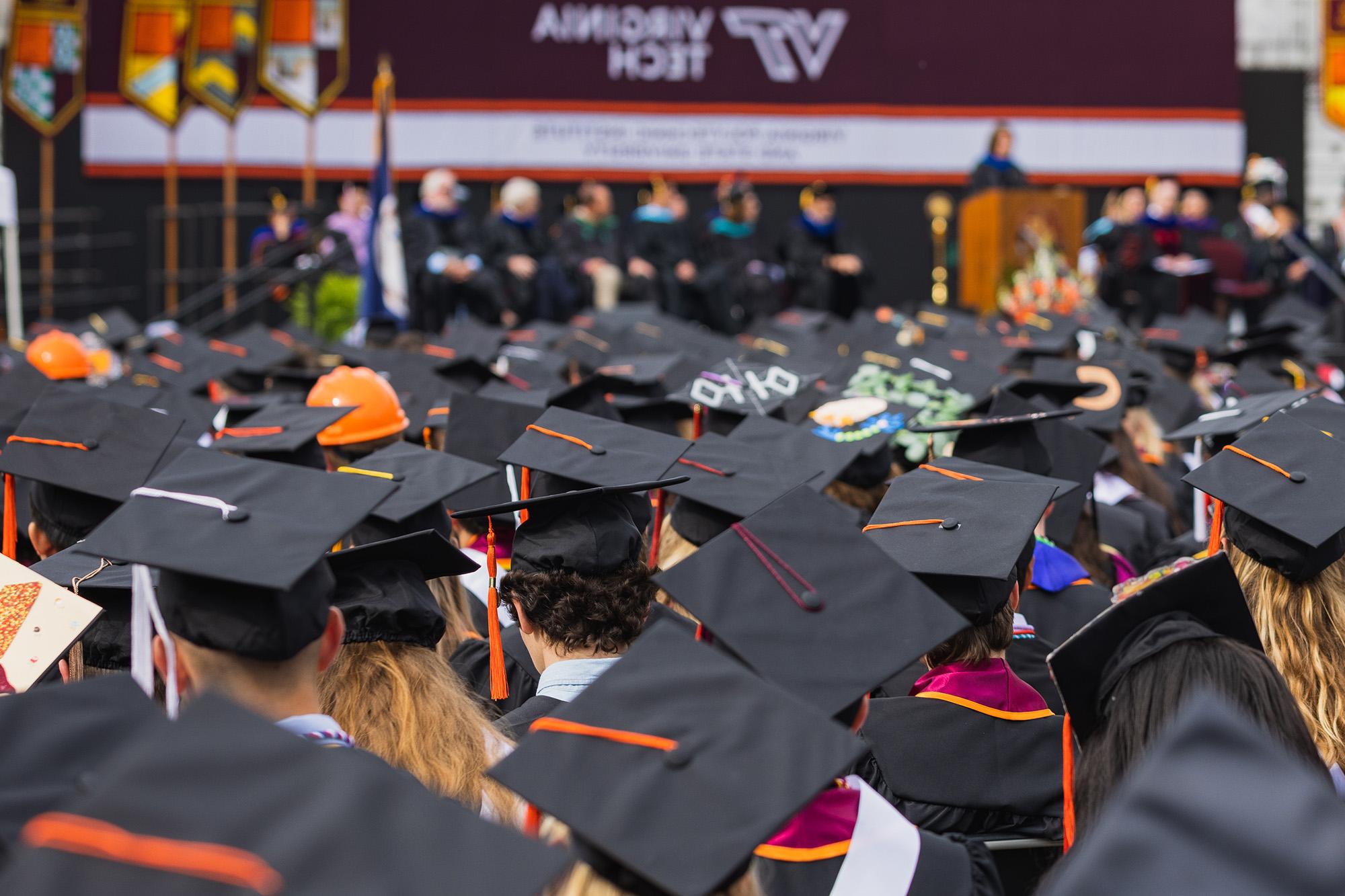 Commencement caps